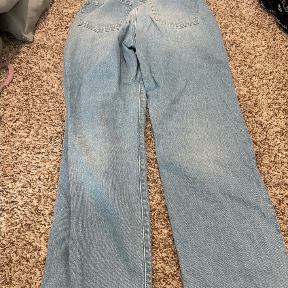 Express Classic Blue Women's Jeans - Picture 2 of 2
